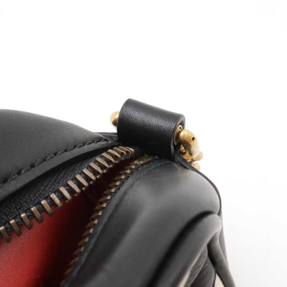 GUCCI GG Marmont quilted shoulder bag, pochette, chain bicolor leather, black... - Picture 7 of 10